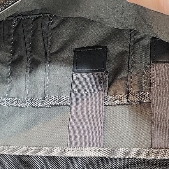 Samsonite Black Canvas Laptop Computer Briefcase Bag w/ Shoulder Strap - 16" - Picture 11 of 11